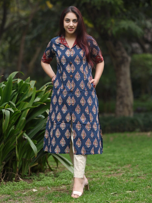 Traditional wear dresses long kurta for women kurta – Tavsi