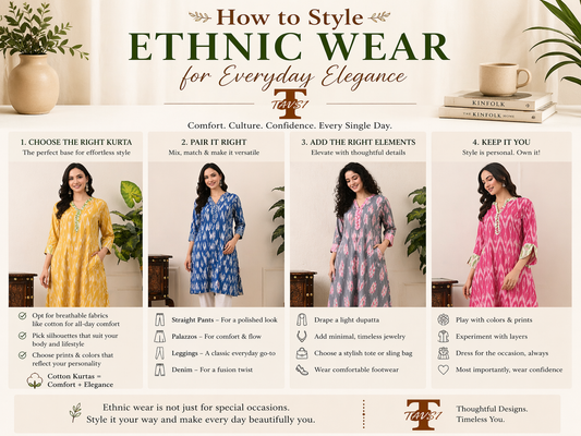 How to Style Ethnic Wear for Everyday Elegance